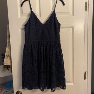 Lulu’s Navy Lace Dress